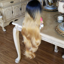 Ombre Blonde Beauty LaceFront Wig Wig 28-30 inche