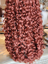 Copper Curly Beautiful Lace Front Wig
