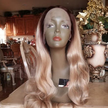 Ombre Blonde Beautiful Lace Front Wig