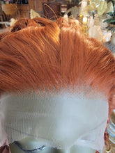 Copper Curly Beautiful Lace Front Wig