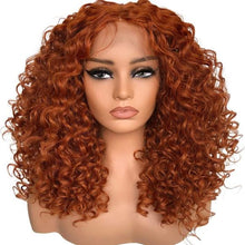 Copper Curly Lace Front Wig 24-26 inches!!