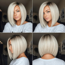 Ombre Blonde Bob Beauty Full Wig