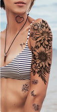 Beautiful Sunflower Temporary Tattoo