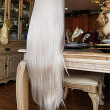 Ombre White Blonde Lace front Wig