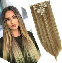 Beautiful Full Head Clip in Extension