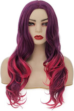 Burgundy Dark Purple Full Wig