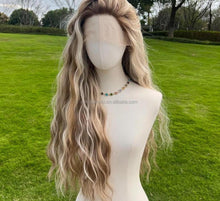 Blonde Mixed Beauty Lace Front Wig