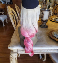 Blonde Pink Halo Extension
