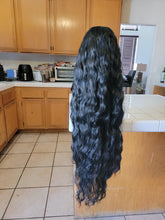 Black Wavy Beautiful Lace Front Wig no