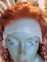 Copper Curly Beautiful Lace Front Wig