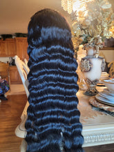 Curly Virgin Human Hair Lace Front Wig 40-42 inches