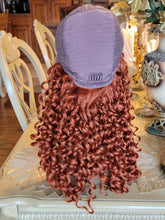 Copper Curly Beautiful Lace Front Wig