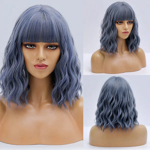 Wavy Bob Full Wig