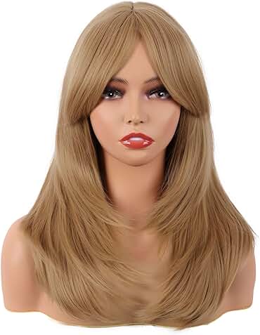 Ash Blonde Full Wig