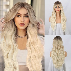 Ombre Wavy Full Wig