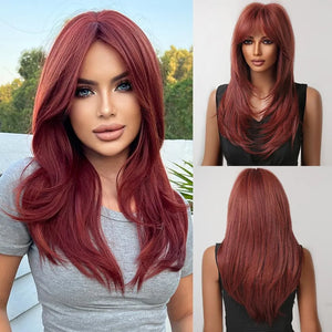 Red Beauty Full Wig