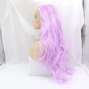 24” LIGHT PURPLE Lace Front wig *NEW*
