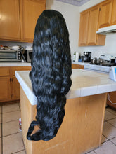 Black Wavy Beautiful Lace Front Wig no