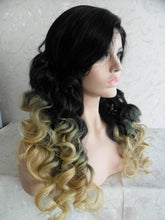 Black Blonde Lace Front Wig