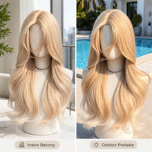 A Stylish 22-Inch Synthetic Heat-Resistant Wig Perfect for Everyday Wear