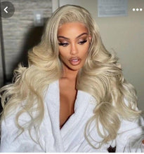 Ash Blonde Beautiful Lace Front Wig