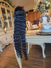Curly Virgin Human Hair Lace Front Wig 40-42 inches