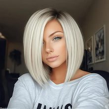 Ombre Blonde Bob Beauty Full Wig