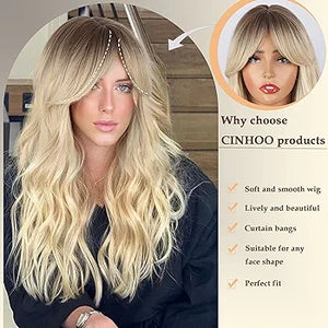 Ombre Wavy Full Wig