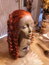 Copper Curly Beautiful Lace Front Wig