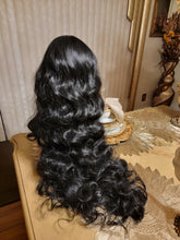 Black Wavy Beautiful Lace Front Wig no
