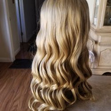 Ombre Blonde Beauty Wavy Full Wig