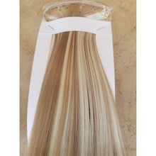 Blonde Clip On Hair ExtensionsHuman hair blend 20 In Clip In Extra Light Blonde Hair ExtensionsClip on extensions 14” extra blonde human
