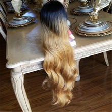 Ombre Blonde Beauty LaceFront Wig Wig 28-30 inche