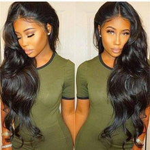 Black Bodywave Lace Front Wig
