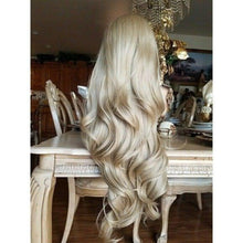 Ash Blonde Beautiful Lace Front Wig