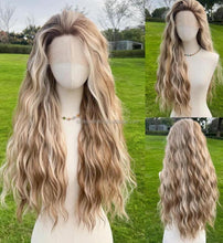 Blonde Mixed Beauty Lace Front Wig