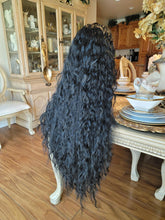 Black Curly Beautiful Lace Front Wig