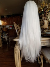 White Beauty Lace Front Wig/Express Shipping.
