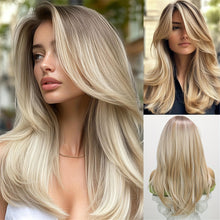 22-Inch European And American Style Golden-Highlighted-Natural