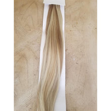 Blonde Clip On Hair ExtensionsHuman hair blend 20 In Clip In Extra Light Blonde Hair ExtensionsClip on extensions 14” extra blonde human