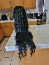 Black Wavy Beautiful Lace Front Wig no