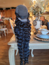Curly Virgin Human Hair Lace Front Wig 40-42 inches
