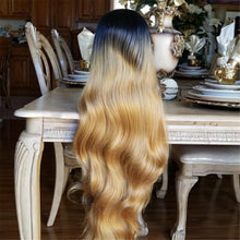 Ombre Blonde Beauty LaceFront Wig Wig 28-30 inche