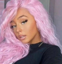 Pink Lace Front Wig