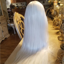 White Blonde Lace Front Wig