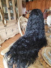 Black Curly Beautiful Lace Front Wig