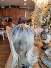 lOmbre Blonde Wig With Bangs