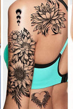 Beautiful Sunflower Temporary Tattoo