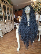 Black Curly Beautiful Lace Front Wig