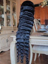 Curly Virgin Human Hair Lace Front Wig 40-42 inches